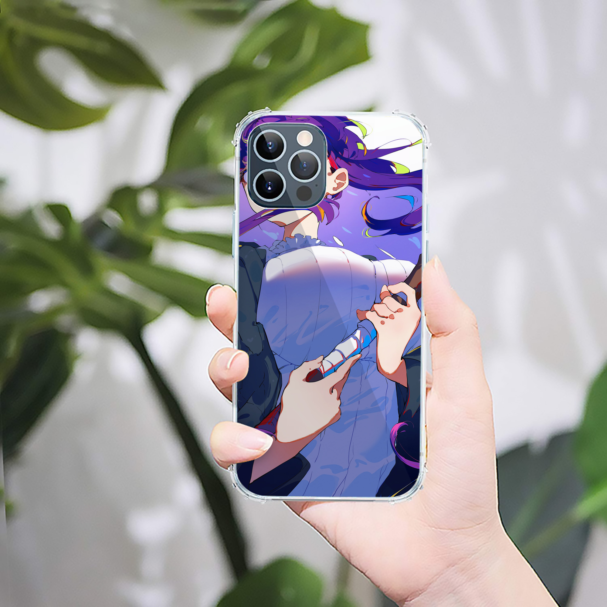 （画像用） 葬送のフリーレン Frieren 【iPhone 12シリーズ対応】透明スマホケース（クリアソフトケース）